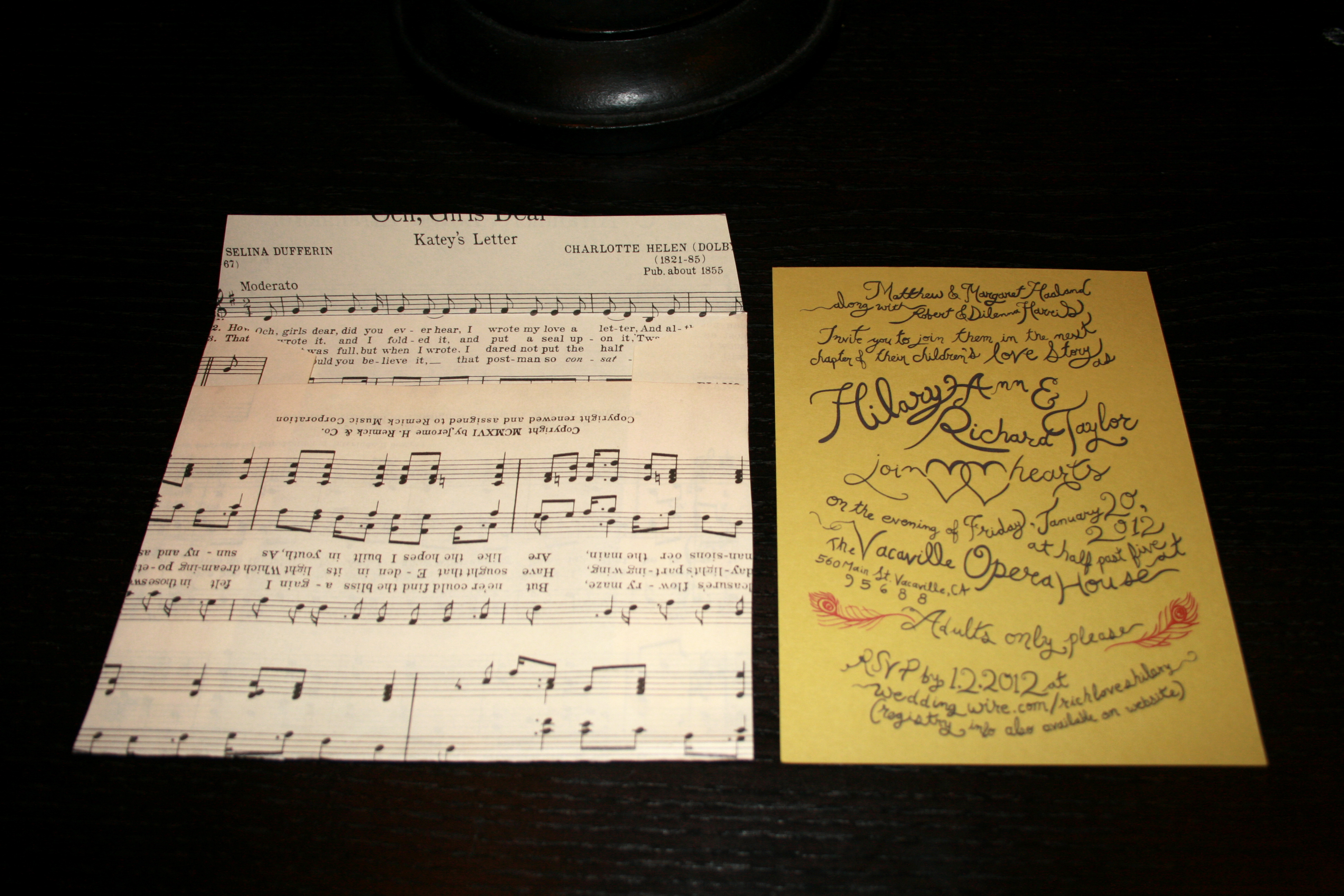 Sheet Music Inspired Wedding Invitations The Yes S If You Are Crazy About These Invitations