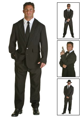 Men all black dress up Men all black dress up
